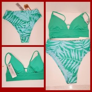 Billabong Swimsuit 2 Piece Set Medium high waisted bikini